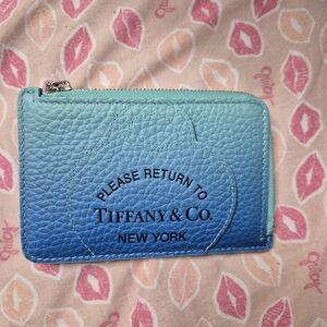 Tiffany & Co. Blue Gradient Card Holder